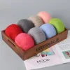 Fios de mohair de crochê de 250g para tricô de suéter de xale para a pele de lã de lã para bebê para fios de renda de lã ilos para tejer dedugado fios 5pcs