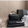 Kozmetik Kılıflar Bagaj Çantaları Kadın Moda Omuz Deri Crossbody Cep Çantası Fermuar Ayna Tasarım Makyaj Çantası Düz ​​Renkli Flip Çantalar M1