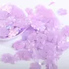 10g/back Matte purple Sequin Flower Plum Star Shell Shape Sequins Paillettes Wedding Confetti DIY Handcraft Sewing Accessories