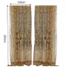 60% Hot Sale Curtain Flower Pattern Breathable Polyester Home Window Curtain for Bedroom