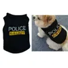 Politie Pak Cosplay Dogkleding Pet Dog Vest Dog Kleding Polyester Zacht Ademend comfortabel Stijlvolle casual stijl Hondenkleding