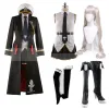 Game Azur Lane Enterprise B Cosplay Costume Azur Lane Rollspel Uniform Custom Made Full Set Halloween Party Wig Shoes