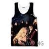 Cavvving 3d Baskılı Tiyatro Tiyatrosu Kaya Tank Tops Harajuku Vest Yazı Fanila Gömlekleri Sokak Giyim Erkekler/Kadınlar İçin