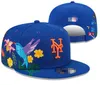 American Baseball Mets Snapback Los Angeles Hats Chicago La NY Pittsburgh New York Boston Boston Casquette Sports Champs World Series Regulowane czapki A8