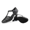 Dansschoenen Loogtshon Latin Jazz Salsa Dancing Skin Tint Materiaal Modieuze hoge hakken 7,5 cm sneakers