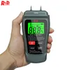RD MT-18 Wood Medor do medidor de umidade Testador de umidade Hygrômetro de parede Higrômetro de madeira Detector úmido Densidade Testador de densidade cinza Novo