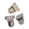 1 Set Zinc Alloy Leather Bag Clasp Duck Tongue Lock Twist Turn Lock Snap Buckle for Luggage Clothing DIY Craft Bag Purse 33*29mm