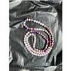 Beaded Strand 60 stycken 8 mm Matt Rose Quartz Wrap 108 Mala Armband Drop Leverans smycken Armband DHQNV