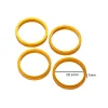 4pcs 5mm Mountain Mountain Bike Forek Ciclismo de alumínio Alumínio Bike Stem Guitrebo Espacando Pad Pad Spacer Bike Headset Washer