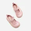 Sneakers Mo Dou Nieuwe Spring herfst Casual lederen schoenen Echte cowhide sandalen voor meisjes prinses Pink Beige Black Toddler Sweet Cute