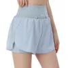 Al Summer Sports Shorts féminins ajustés en vrac en vrac Breffe à séchage rapide Running Fitness Pantalons courts anti-remous