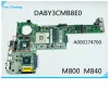 Moderkort Daby3CMB8E0 Mainboard för Toshiba Satellite M800 M840 C840 L840 L800 C800 LAPTOP MODOBARBOD HD7670M GPU HM76 DDR3 100% arbete