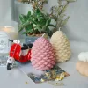 Große Weihnachtsbaumkerzen -Schimmelpinkegelkegelschimmel Kerze Making Kit Seifenformen für Seife machen Weihnachtsgeschenk Home Dekoration