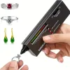 Tester Diamond Tester Portable Gemstone Selector Tool Indicateur LED Indicateur de test de bijoux fiable précis pour les bijoux Jade Ruby