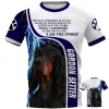 Nouveau t-shirt masculin d'été Shepher allemand 3d Handsome tendance manche courte o cou super t-shirt décontracté super à la mode 6xl