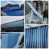 12Pin Stripe HDPE Shading Net Balcony Safty Privacy Nets Garden Succulent Plant Shelter Cover Anti-UV Swimming Pool Awning Cloth