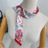 2024 new small silk scarf women's summer decoration light scarf temperament silk scarf