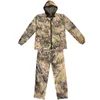 Water Grass Bionic Camouflage Anti-Mosquito Fishing Hunting Clothes Ghillie Suits Men Fishing Suit Camo Jacket Pants Set