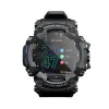 Orologi 2023 New Fitness Tracker Smart Watch for Men Monitor cardiaco Monitoraggio della pressione sanguigna Smart Watch Adatto per Android iOS