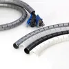 1 Meter 32 mm Kabeldraht -Wickel -Organizer Spiralrohr Kabel Wickler Kabelschutz Flexible Management Drahtlagerrohr