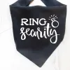 Ring Security Dog Welpe Bandana Hochzeitstag Engagement Ankündigung Heirliche Brautdusche Erhalten Sie Heirat Outfit Dekoration