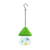 Other Bird Supplies Mushroom Shaped Water Feeder Outdoor Garden Yard Hummingbird With 3 Mouth Bulb