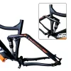 Seroxat Electric Bike Frame 27.5/29er Mountain Bike Frame Internt batteri E-cykelram Hybrid Bike Frame G521 M600 Motor 500W