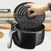 Double Boilers Air Fryer Grill Pan Square Bandey Round Liners Acessório Placa Crise para grelhar vegetais de churrasco