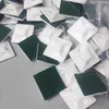 20pcs 20/25/30/40mmplastik kendi kendine yapışkan kablo kravat montaj taban tutucusu beyaz 30*30mm Tutkal tipi konumlandırmadan bu yana