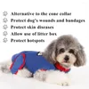 Dog Apparel Recovery Suit Care Puppy Puppy Soft respirável Anti-lambida Anti-arranhão Colete pós-operatório