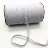 200 Yard/Roll 3/6/8/10mm White Black Elastic Sewing Elastic Band Fiat Rubber Band midjeband Stretch Rope Elastic Ribbon