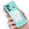 Tandläkare Tänder doktor Telefonfodral för Xiaomi Redmi Note 7 8 9 10 11 8T 10T 9S 10S 11S 4G 11E 11T Pro 5G Soft TPU Svart omslag