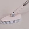 Brosse de nettoyage de toilette durable Responsale amoureuse Brouste de sol mural à manche longue baignoire de douche outil de nettoyage de carreaux de douche-30