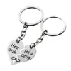 Couple romantique Keychain Keyfob Valentin A LOVER COEAU COEU