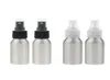 Ögonbrynverktyg stencils 40 ml mini aluminium spray flaskor vatten fin dimma atomer flaskor 2pack bunt silver resor4363622