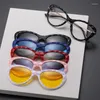 Lunettes de soleil Cadres 6 en 1 Crame de lune