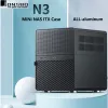 Towers JONSBO N3 MiNi ITX Case 8 hard disk NAS allaluminum chassis, independent radiator channel support MiNi tower radiator