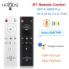 Box UGOOSリモートコントロールBT音声交換エアマウスAM7 AM6BとTOX1 X3 X4 PRO PLUS ANDROID TV BOX Google Voice TVBox