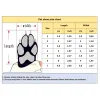 4PCS/セット防水防止防止レインスノーブーツフットウェア冬のペットドッグシューズ厚い猫の子犬犬の靴下ブーツ