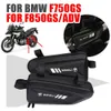BMW F850GS için ADV F750GS F 850 ​​GS Macera F 750 GS Motosiklet Aksesuarları Yan Çanta Kaplama Alet Depo Çantaları Üçgen Çantalar