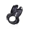 ZTTO Bicycle MTB 35mm Stem 0 Degree 31.8mm Lightweight Black AM Bike Down Hill Short High Strength Stem