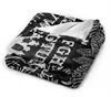 Ouija Board Black Ultra-Soft Maneta Flanel Flannel Velvet Plush Throw Blanket