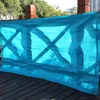 Personalizzabile addensato HDPE Blu a blu di ombreggiatura da sole in giardino pergola Shelterio da sole Gazebo da esterno da sole tesola da piscina