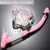 Diving Goggles for Men and Women Adults with Snorkel Full Dry Goggles Floating Mask Silicone Diving Mask Gafas De Buceo