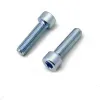 10pcs M3/M4/M5/M6/M8 Grade 8.8 Allen Gropt Head Vint Vint Shcs White Zinc Hex Bolts