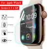 COUVERTURE FLEUR Soft TPU Hydrogel Screen Protector Film Ultra Thin Anti-Scratch Not Glass pour Apple Watch Series 6 5 4 SE 40mm 44mm