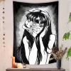 Pôster de mangá de terror Tomie Unlimited Junji Ito Japanese Tapestry Anime Trippy Curta