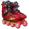 Inline rolschaatsen professionele inline rolschaatsen voor mannen volwassen slalom schoenen glijden gratis sneakers outdoor patins maat 40-43 y240410