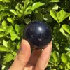 Natural Blue Sandstone Quartz Crystal Sphipe Ball Healing