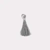 Ny 25mm 10st/Lot Metallic Tassel Golden Small Mini Key Tassel Fringe för DIY -smycken som gör charm för halsbandsarmband